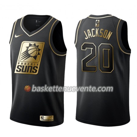 Maillot Basket Phoenix Suns Josh Jackson 20 Nike Noir Gold Edition Swingman - Homme